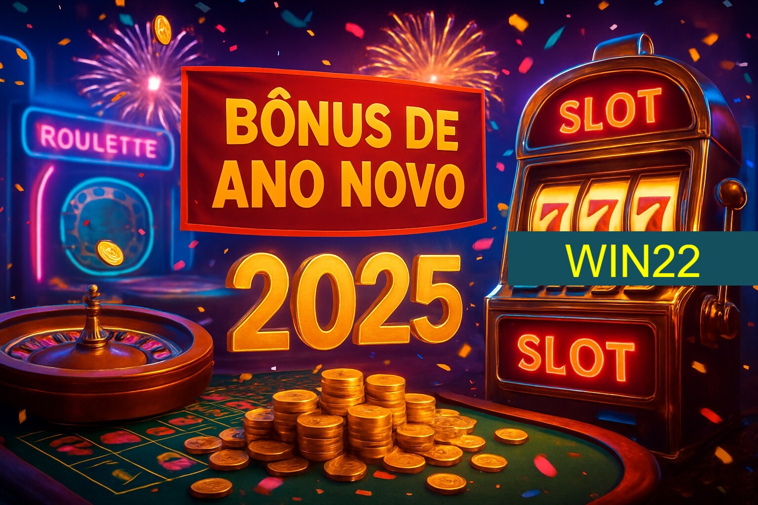 Promoções de Ano Novo no WIN22